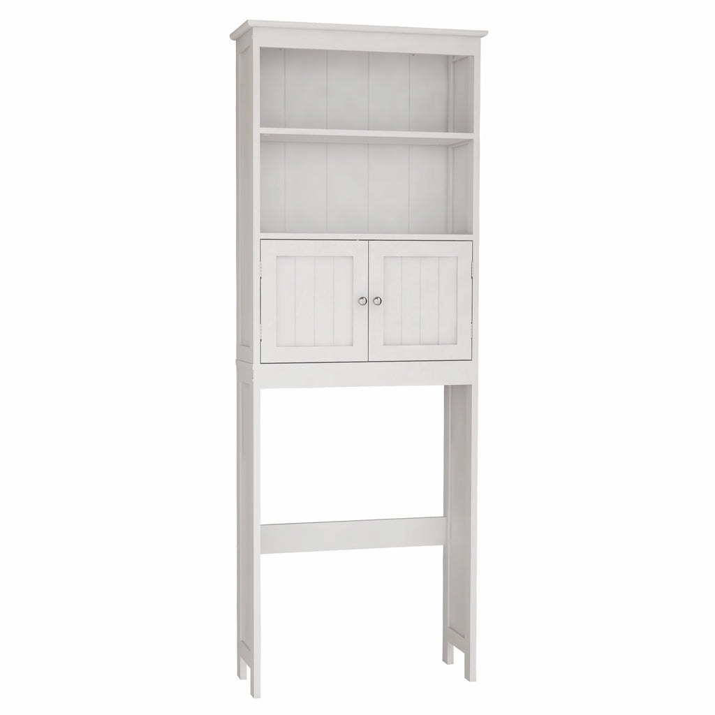 Armoire WC Suspense 2 Portes — Rangement Gain de Place Bois